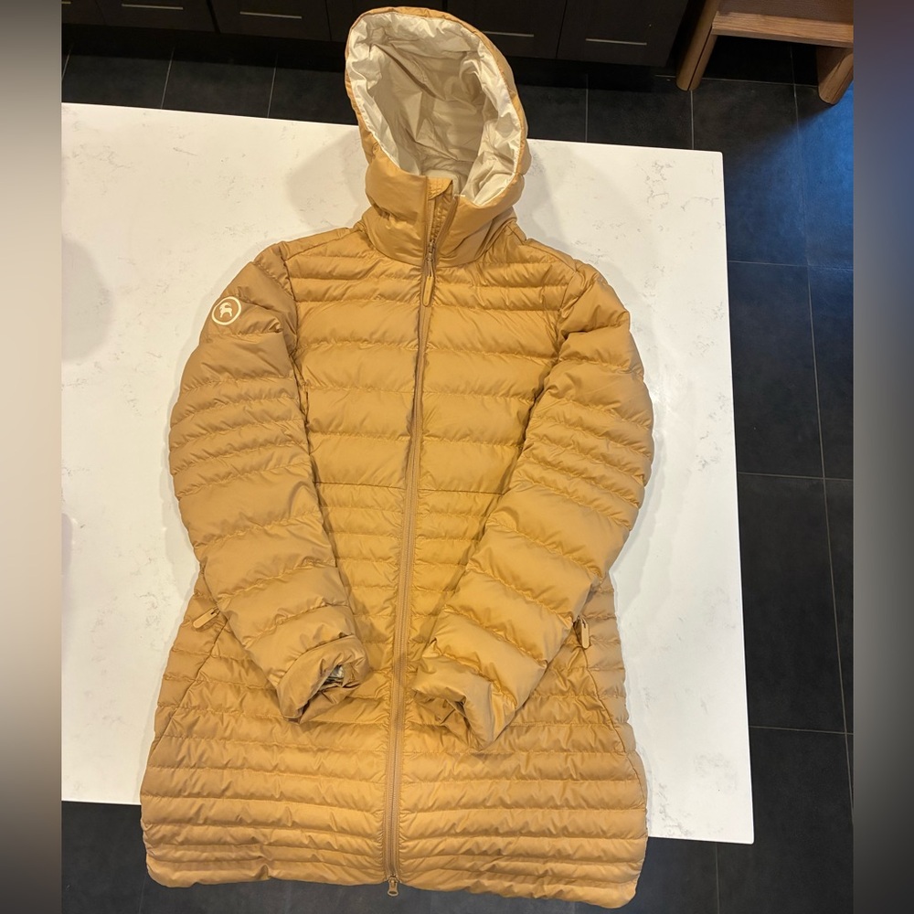 Women’s midweight parka - Camel